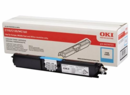 44250723 OKI Toner cyan pre C110/130n (2.500 stran) /MC160