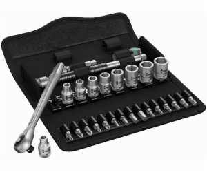 WERA 8100 SA 7 Zyklop Metal ratchet set push-through square
