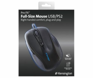Kabelová myš Kensington Pro Fit plné velikosti
