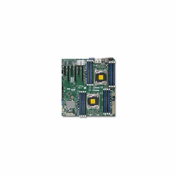 SUPERMICRO MB 2xLGA2011-3, iC612 16x DDR4 ECC R,10xSATA3,...