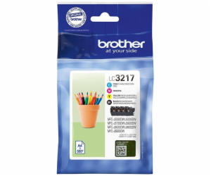 Inkoust Brother Valuepack LC-3217VAL