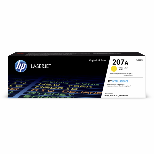 HP 207A Yellow LaserJet Toner Cartridge
