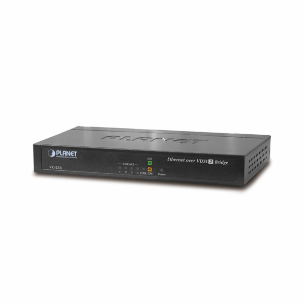 Planet VC-234, Eth. VDSL2 konvertor, 100Mbit, master/slav...