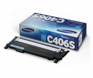 Samsung CLT-C406S - originální toner modré barvy