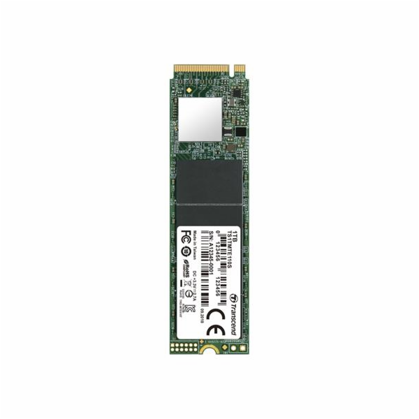 TRANSCEND MTE110S 1TB SSD disk M.2 2280, PCIe Gen3 x4 NVM...