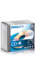 1x10 Philips CD-R 80Min 700MB 52x SL