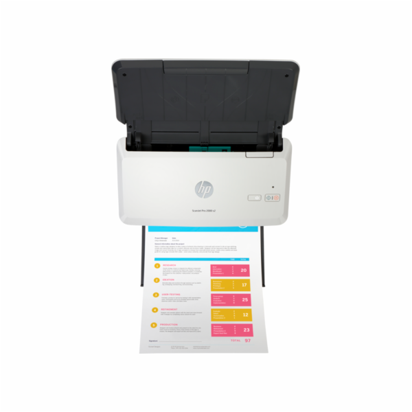 HP ScanJet Pro 2000 s2 Sheet-Feed Scanner (A4, 600 dpi, U...