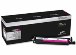 Lexmark 700D3 - Purpurová - originální - vývojová sada LCCP - pro Lexmark C2132, CS310, CS317, CS417, CS517, CX317, CX410, CX417, CX510, CX517, XC2130