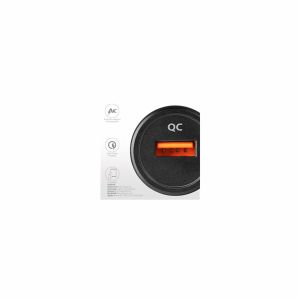 AXAGON PWC-QC5, QUICK a SMART nabíječka do auta, 2x port ...