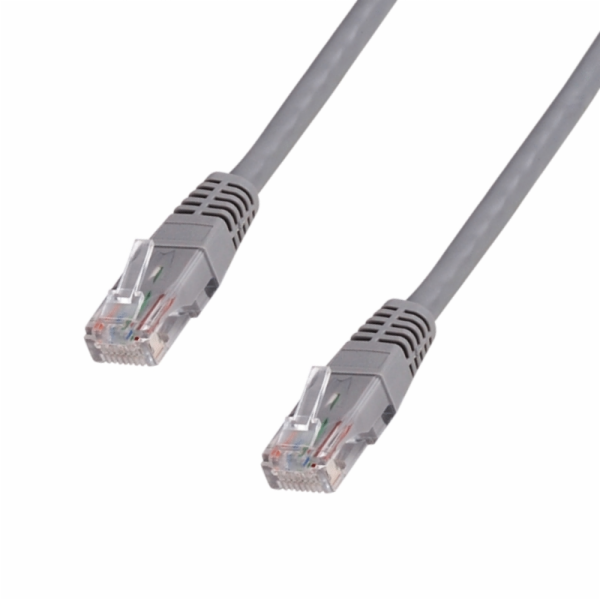 DATACOM Patch kabel UTP CAT5E 2m šedý