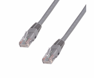 DATACOM Patchkabel 20m , UTP , Cat5e , RJ45,  šedý