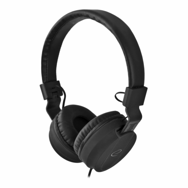 ESPERANZA EH212K BONGO stereo sluchátka s mikrofonem, černá