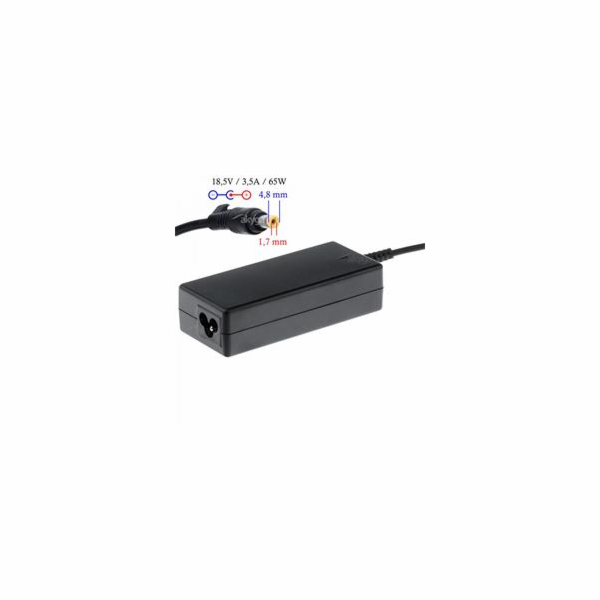 TRX Akyga 65W napájecí adaptér/ nabíječka/ HP/ Compaq/ 18...