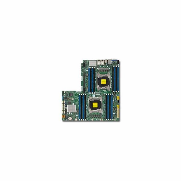 SUPERMICRO MB 2xLGA2011-3, iC612 16x DDR4 ECC,10xSATA3,(P...