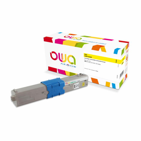 OWA Armor toner kompatibilní s OKI 44973509, 6000st, žlut...