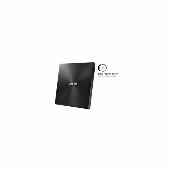ASUS  External Slim SDRW-08U7M-U/BLACK/G/AS,  Retail, černá