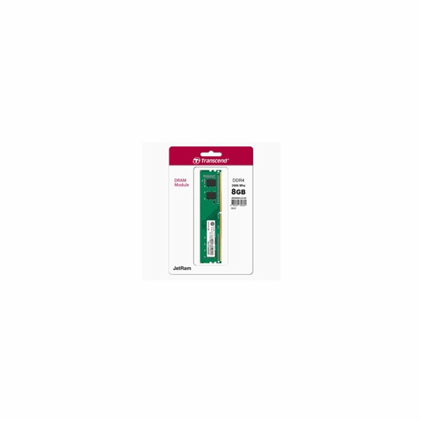 TRANSCEND DIMM DDR4 8GB 2666MHz 1Rx16 1Gx16 CL19 1.2V