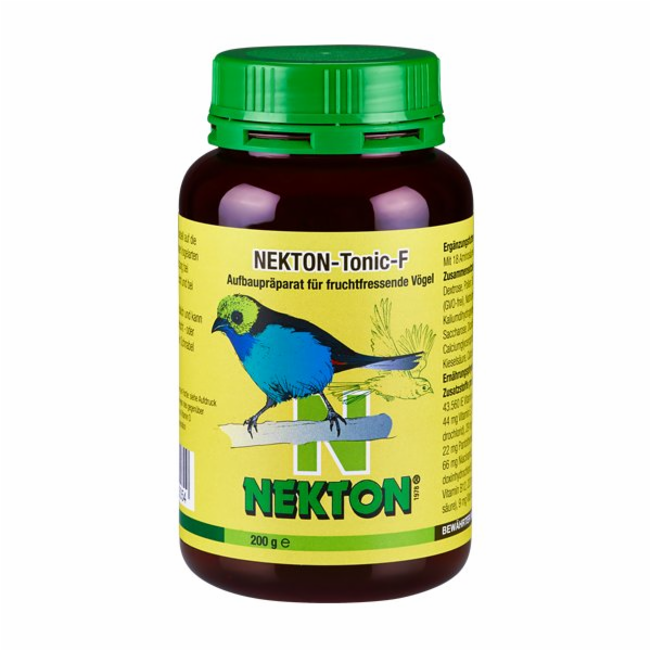NEKTON Tonic F - krmivo s vitamíny pro plodožravé ptáky 500g