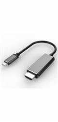 PREMIUMCORD Kabel USB3.1 typ-C na HDMI, 1,8m rozlišení obrazu 4K*2K@60Hz Aluminium