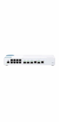 QNAP&nbsp;řízený&nbsp;switch&nbsp;QSW-M408-2C&nbsp;(12portů:&nbsp;8x&nbsp;Gigabit&nbsp;port&nbsp;+&nbsp;4x&nbsp;10G&nbsp;SFP+&nbsp;/2x&nbsp;10GbE&nbsp;kombo&nbsp;porty)