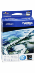 BROTHER LC-985C Ink Cyan pre DCP-J125, 1315W, J515W