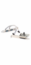 SUPERMICRO iTec PCI Express karta PCIe 2xserial, 1x parallel