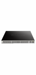 D-Link DGS-1210-52MP D-Link DGS-1210-52MP L2/L3 Smart+ PoE switch, 48x GbE PoE+, 4x RJ45/SFP, PoE 370W