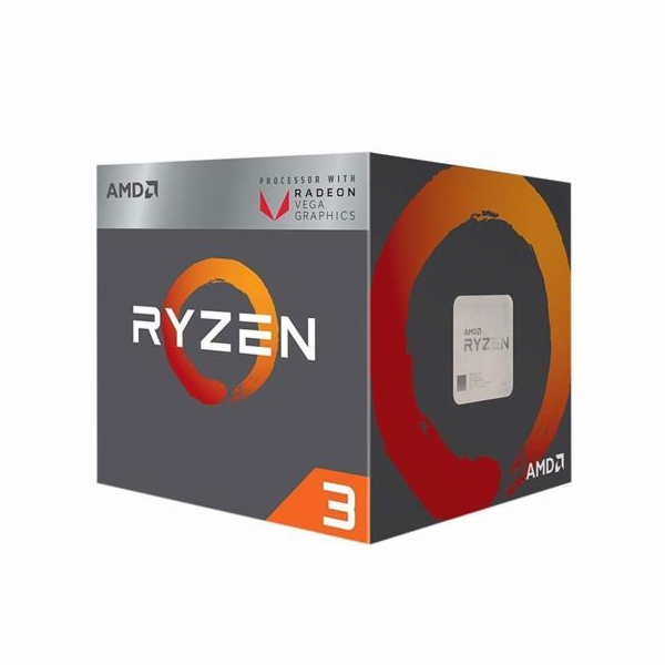 AMD Ryzen 3 3200G YD3200C5FHBOX CPU AMD RYZEN 3 3200G, 4-...