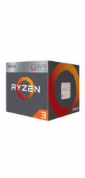AMD Ryzen 3 3200G YD3200C5FHBOX CPU AMD RYZEN 3 3200G, 4-core, 3.6 GHz (4 GHz Turbo), 6MB cache (2+4), 65W, socket AM4, Wraith Stealh, Radeon RX VEGA 8