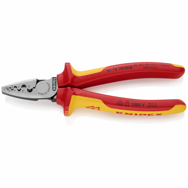 Knipex 97 78 180 SB Kleště lisovací