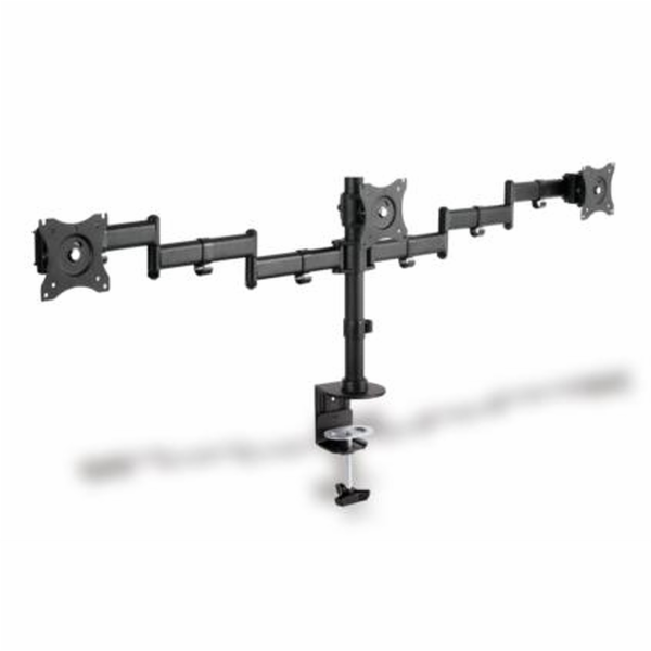 DIGITUS univerzální drzák na 3 monitory s upevn.svorkou 1...