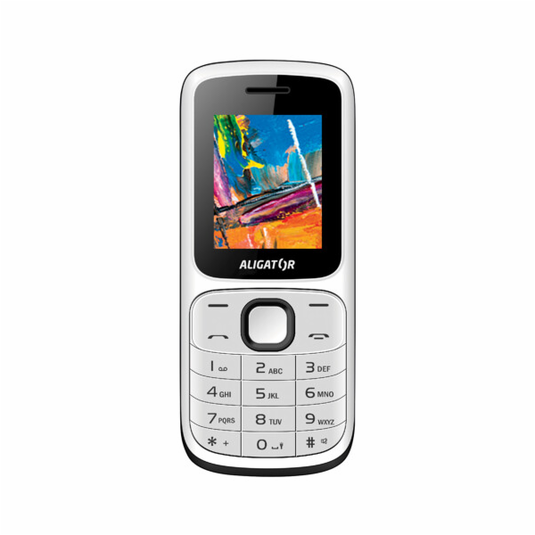 ALIGATOR D210 Dual sim bílo-černý