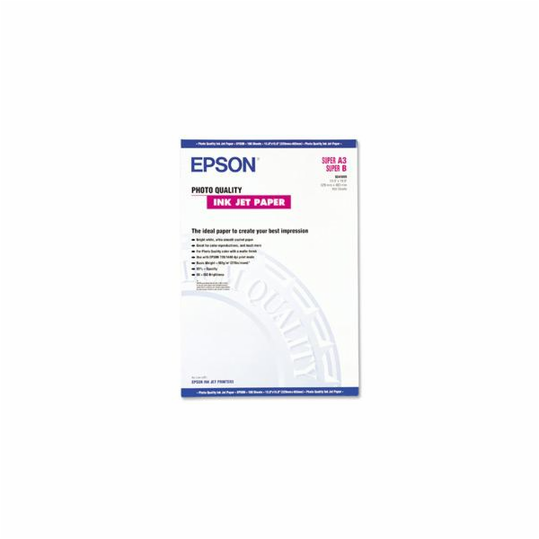 EPSON A3+,Photo Quality Inkjet Paper (100listů)