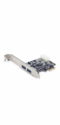 Gembird PCIe radič 2x USB 3.0 ext.+1 USB2.0 interní, PCIe Express