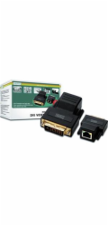 Digitus DVI extender přes CAT 5 do vzdálenosti až 70M, max rozlišení  1920X1200 při 60Hz