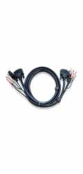 ATEN int.kabel pro KVM USB, DVI, audio,  1,8m pro CS1768, Dual Link