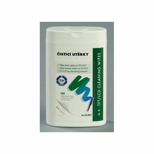DCLEAN&nbsp;Čistící&nbsp;utěrky&nbsp;na&nbsp;obrazovky&nbsp;TFT/LCD/Plasma&nbsp;v&nbsp;malé&nbsp;...
