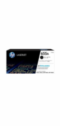HP 655A Black Original LaserJet Toner Cartridge (CF450A) (12,500 pages)