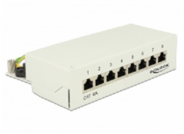 DeLOCK Patch Panel Desktop 8P Cat.6A