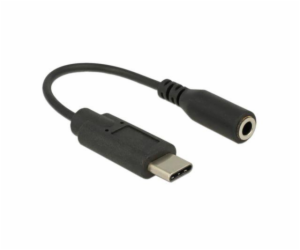 DeLOCK USB 2.0 adaptér, USB-C zástrčka > 3,5mm jack