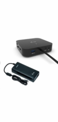 i-tec USB-C Dual Display Docking Station, Power Delivery 100W + Universal Charger 112W