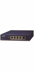 Planet POE-E304 PoE extender, 1xPoE-in, 4xPoE-out 65W, 802.3bt/at/af, Gigabit
