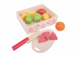 Bigjigs Toys Krájecí ovoce v krabičce