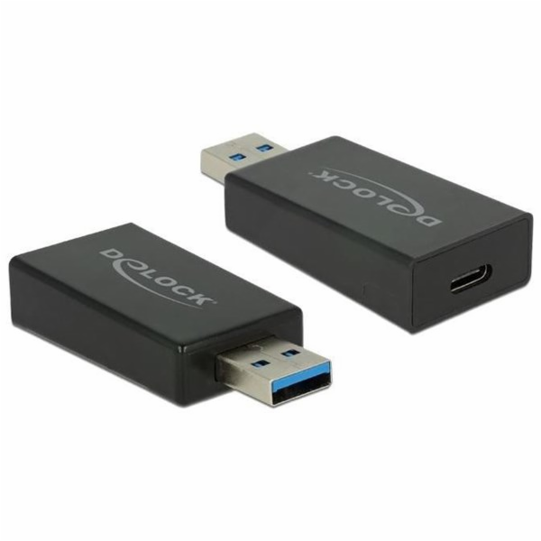 DeLOCK USB 3.2 Gen 2 adaptér, USB-A samec > USB-C samice