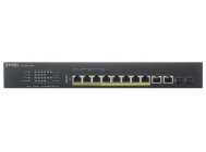 Zyxel XS1930-12HP 8-port Multi-Gigabit Smart Managed PoE Switch with 2 10GbE and 2 SFP+ Uplink, PoE 375W