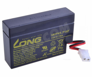 Long Baterie 12V 0,7Ah olověný akumulátor AMP