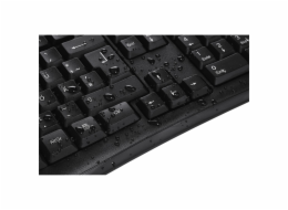 HAMA klávesnice Cellino/ drátová/ USB/ CZ+SK/ černá