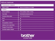 Brother VC-500W (plnobarevná tiskárna štítků, 313 dpi, max šířka 50 mm), USB,  Wi-Fi