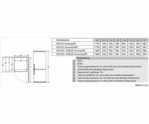 Bosch Serie 6 KGE36ALCA