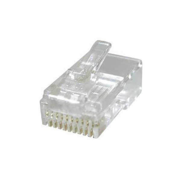 Konektor RJ50 UTP 10pinů, Cat 5e, lanko